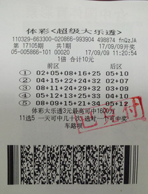 1506066286866745.jpg 苏州常熟坚持守号 获大乐透26万元.jpg