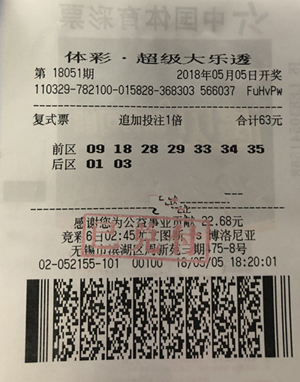 1527063071820896.jpg “7+2”小复式投注 锡城购彩者中得大乐透21万余元.jpg