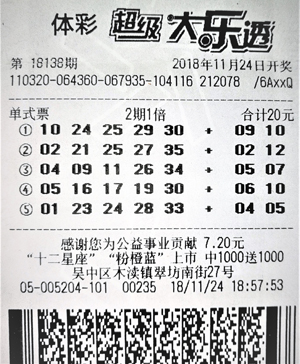 苏州女购彩者中得体彩大乐透1000万 感叹很意外.jpg