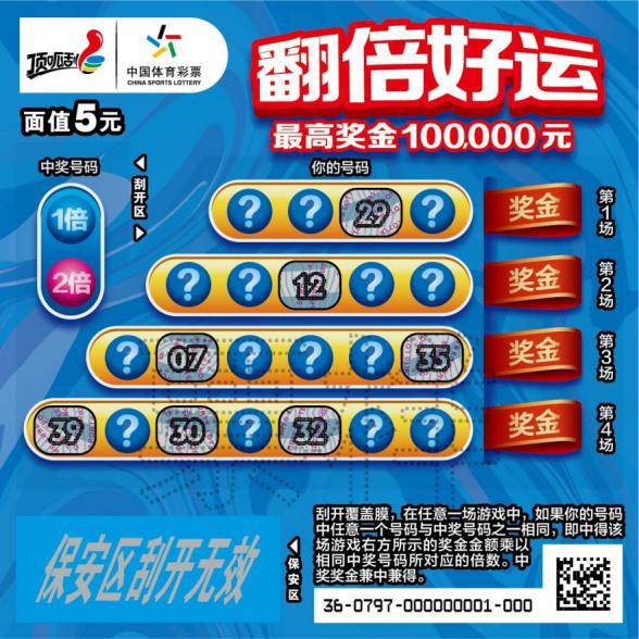 CSL-0797 翻倍好运5元_画板 1 