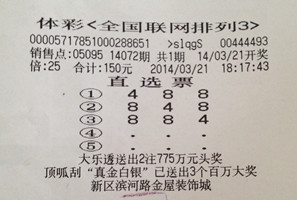 同时领奖缘分不浅  孪生票助两彩民各获”排列3“万元奖金2_副本.jpg