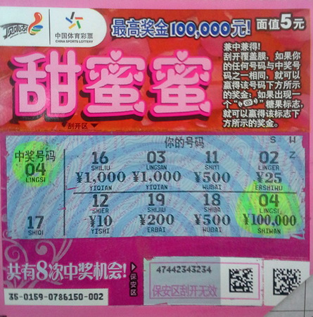 喜中”甜蜜蜜“10万元 扬州小伙给老婆补送钻戒.jpg