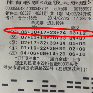 淮安退休夫妻档 喜收”超级大乐透“奖金17.4万.jpg