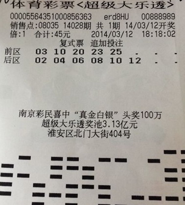 淮安彩民中大乐透15.3万 奖金用于儿子婚房装修 (1).jpg