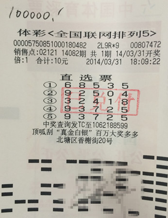凭着感觉走 锡城彩民购”排五“喜中10万元_副本.jpg