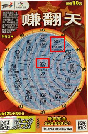 苏州彩民喜中”赚翻天“25万  领奖父子兵开心乐不停.jpg