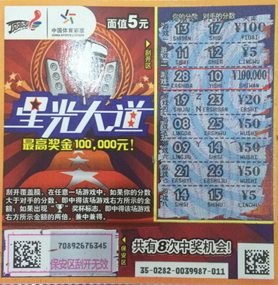80后新婚夫妻走上”星光大道“，笑纳头奖10万元2.jpg