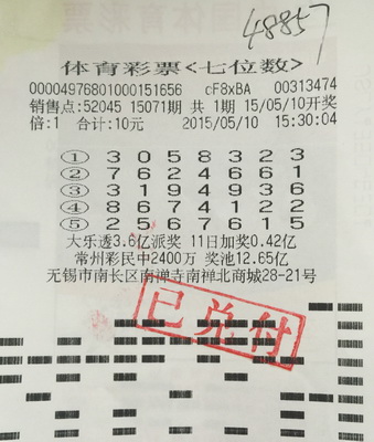 母亲节送惊喜  无锡辣妈喜中7位数一等奖4万多.jpg