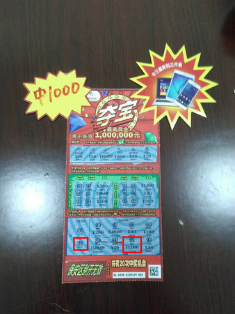 争当”夺宝“奇兵   镇江又一彩民中千元获赠数码三件套照片.jpg