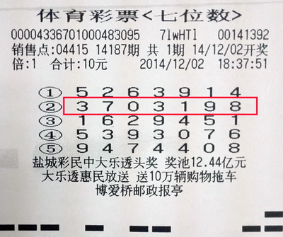 7位数14187期常州500万中奖彩票.jpg